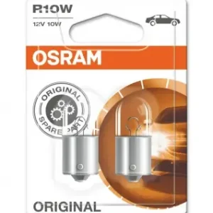 R10W OSRAM ORIGINAL - 12V - 10W - BA15s (2 szt.) Bezpieczna płatność