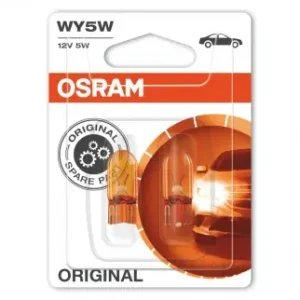 Ograniczona ilość WY5W OSRAM ORIGINAL - 12V - 5W - W2,1x9,5d (2 szt.)