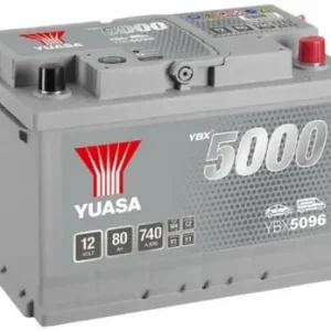 Popularny YUASA YBX5096 12V 80 Ah / 740 A