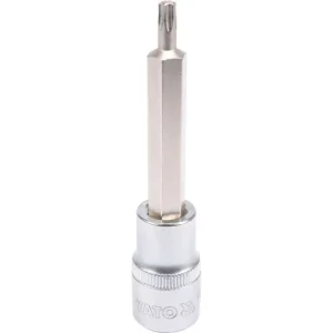 Darmowy zwrot KLUCZ TRZPIENIOWY TORX 1/2" T27 L100MM DŁUGI YATO