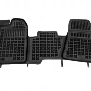 Bezpieczne zakupy Dywaniki Gumowe Ford Transit Custom 3 osobowy (2012-), korytka, REZAW-PLAST