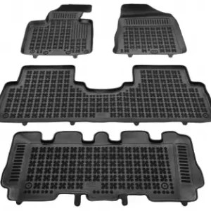 Dywaniki Gumowe Kia Sorento 7 siedzeń (2015-), korytka, REZAW-PLAST Tani