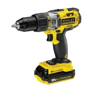 Nowy WIERTARKO-WKRĘTARKA UDAROWA 18V 2x2Ah STANLEY