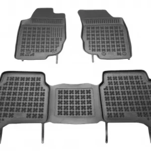 Dywaniki Gumowe Toyota Hilux 4 drzwi (2005-2016), korytka, REZAW-PLAST Wyjątkowa oferta