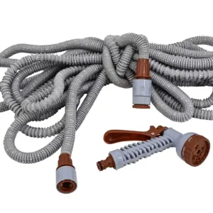 Wyprzedaż WĄŻ OGRODOWY ROZCIĄGLIWY KOMPLETNY Z PISTOLETEM 7,5-30M AWTOOLS