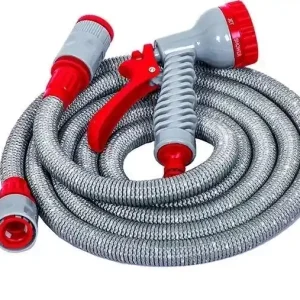 Kup teraz WĄŻ OGRODOWY ROZCIĄGLIWY KOMPLETNY Z PISTOLETEM 5-20M AWTOOLS