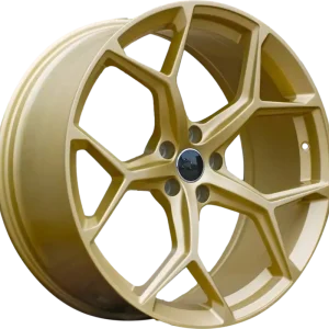 Wyprzedaż 4x złote felgi Hybrid Forged 20" do Audi A4 A6 A8 Q3 Q4 Q5