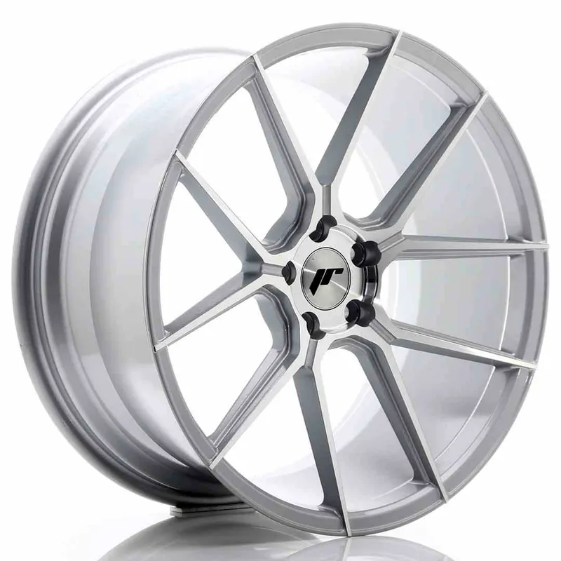 Zniżka JR Wheels JR30 20×10 ET40 5×120 Silver Machined Face
