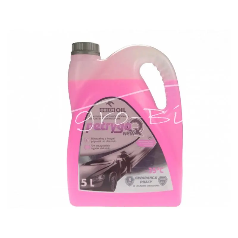 Hit sprzedaży PETRYGO Q NEW -35°C PŁYN CHŁODNICZY 5L ORLEN OIL