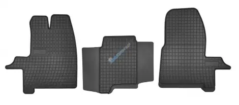 Dywaniki gumowe Ford Custom (2012-) 3 osobowy FROGUM Hit cenowy