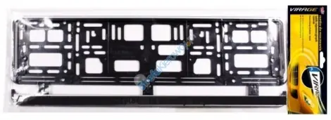 Ramka do mocowania tablic rejestracyjnych - czarna Bestseller