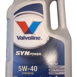 Super okazja SYNPOWER MST C3 5W40 5L VALVOLINE