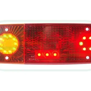 LAMPA ZESPOLONA TYLNA LEWA LEDOWA Z PRZEWODAMI 200CM 12/24V C-360 WAŚ WE549DL Łatwy zwrot