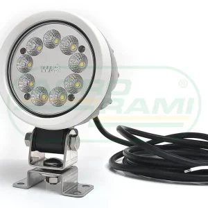 Okazja SUPER MOCNA LAMPA ROBOCZA OKRĄGŁA 66W ŚWIATŁO ROZPORSZONE Z PRZEWODEM WAŚ W162 1153