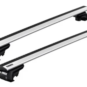 Hit sprzedaży Thule Evo Raised Rail 7104 + 7115 Evo na reling (150 cm)