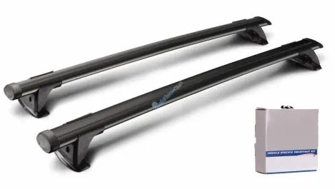 Yakima ThruBar w wersji czarnej + KIT dopasowujący Wybór klientów