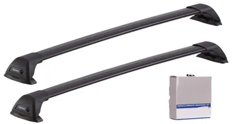 Yakima FlushBar w wersji czarnej + KIT dopasowujący Popularny