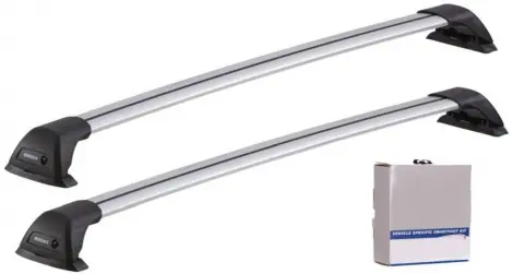 Yakima FlushBar w wersji srebrnej + KIT dopasowujący Nowy