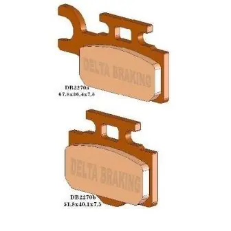 Klocki hamulcowe Kawasaki KX65 2000-14 Suzuki RM65 03-04 DB2270OR-D Oferta limitowana