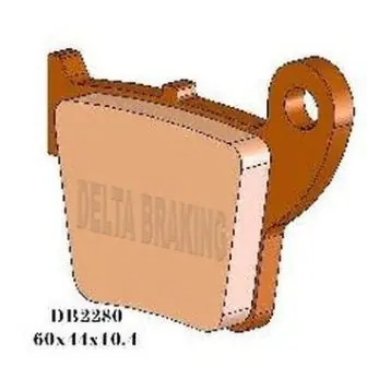 Klocki hamulcowe Honda CRCRF150R 250 450X 2002-15 DB2280OR-D Zamów dziś