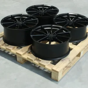 Set of SL02 19x9 ET20 + 19x8 ET40 5x112 Matt Black Nowy