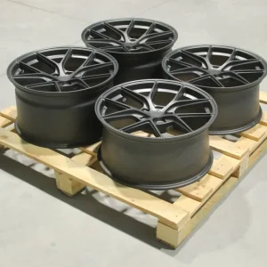 Nie przegap Set of SL01 19x9 ET32 + 19x10,5 ET38 5x114,3 Matt Gun Metal