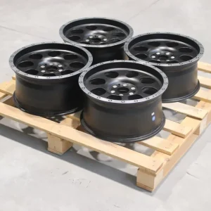 Zniżka Set of JRX4 17x8,5 ET35 6x114,3 Matt Black w/ Machined Lip