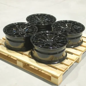 Set of JR48 18x8 ET32 5x108 Gloss Black Okazja