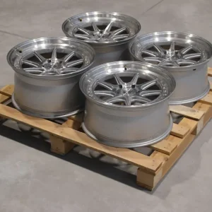 Set of JR47 19x9 ET20 + 19x10 ET29 5x120 Silver Machined Face Zniżka