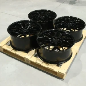 Zniżka Set of JR46 20x8,5 ET38 + 20x9,5 ET28 5x112 Gloss Black