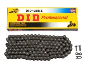 Łańcuch DID Honda CRF125F 2014-15 Suzuki JR80 2004 428-112 Dostępne od ręki