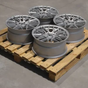 Premium Set of JR28 17x8 ET38 4x100 Gloss Silver