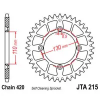 Kup teraz Zębatka tył-aluminium Honda CR85R 2003-04CRF150RB 07-14 JTA215.50