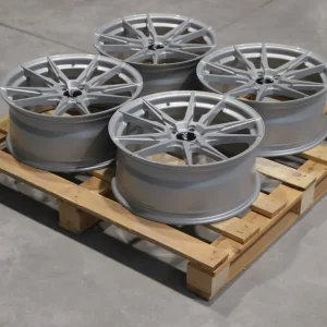 Set of JR21 19x8 ET40 5x114,3 Gloss Silver Szybka wysyłka