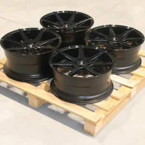 Wyprzedaż Set of JR20 19x8,5 ET25 + 19x9,5 ET35 5x114,3 Gloss Black