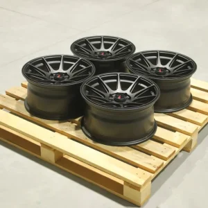 Bezpieczne zakupy Set of JR11 16x8 ET25 4x100/114 Matt Black