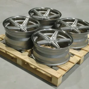 Set of CVR9 19x8,5 ET30 + 19x9,5 ET33 5x112 Brushed Titanium Kup teraz