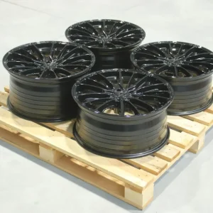 Set of CVR7 19x8,5 ET25 + 19x9,5 ET35 5x112 Gloss Black Najlepsza cena