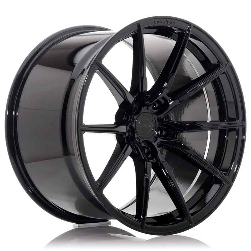 Set of CVR4 20x8,5 ET35 + 20x9,5 ET38 5x120 Gloss Black Ograniczona ilość