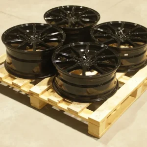 Nowy Set of CVR4 19x8 ET26 + 19x9 ET41 5x112 Platinum Black