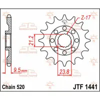 Sprawdź teraz Zębatka przód Suzuki RM-Z450 JTF1441.15