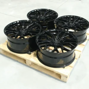 Set of CVR1 21x9 ET35 + 21x9,5 ET30 5x112 Gloss Black Niska cena