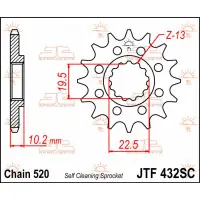 Cena promocyjna Zębatka przód samoczyszcząca Suzuki DR350 JTF432.13SC