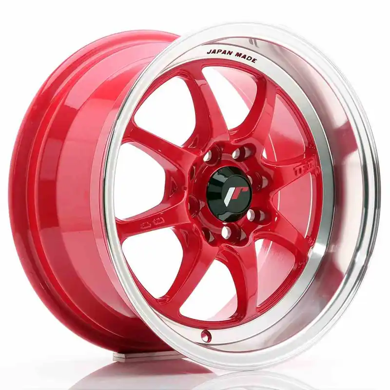 JR Wheels TF2 15x7,5 ET30 4x100/114 Red Dostępne od ręki