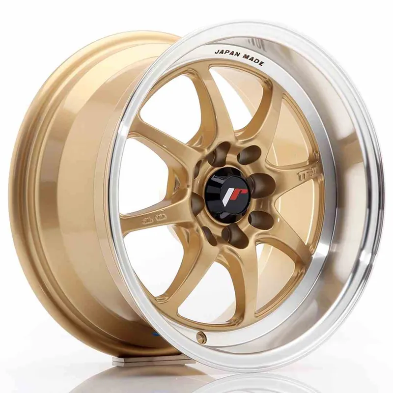 JR Wheels TF2 15x7,5 ET30 4x100/114 Gold Premium