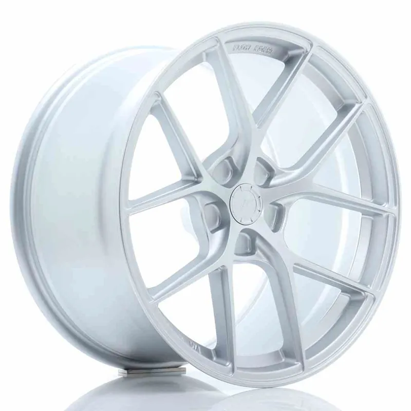JR Wheels SL01 19x9 ET20-35 5H BLANK Matt Silver Tani