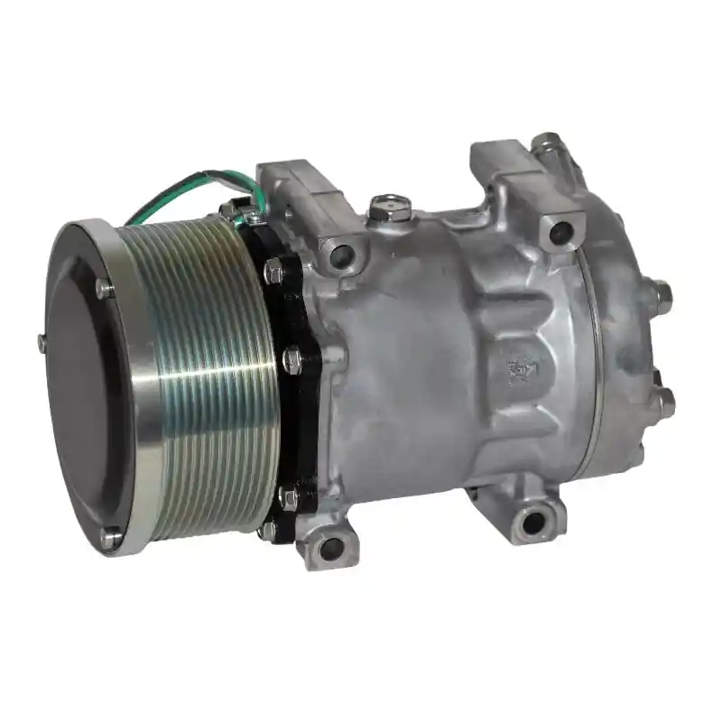 1101475 SPRĘŻARKA / KOMPRESOR KLIMATYZACJI SANDEN SD7H15 125MM 12PV 24V TYP WR CATERPILLAR CAT Wyjątkowa oferta