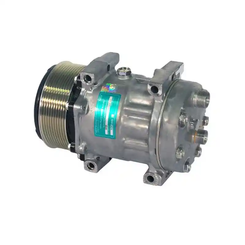 1101455 SPRĘŻARKA / KOMPRESOR KLIMATYZACJI SANDEN SD7H15 120MM 10PV 12V V/OR KG CASE PUMA NEW HOLLAND T Nowość