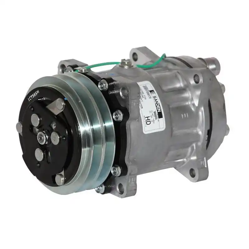 1101024 SPRĘŻARKA / KOMPRESOR KLIMATYZACJI SANDEN SD7H15 125MM 2GA 24V H/OR TYP KG TIMBERJACK 840.3 Do wyczerpania zapasów