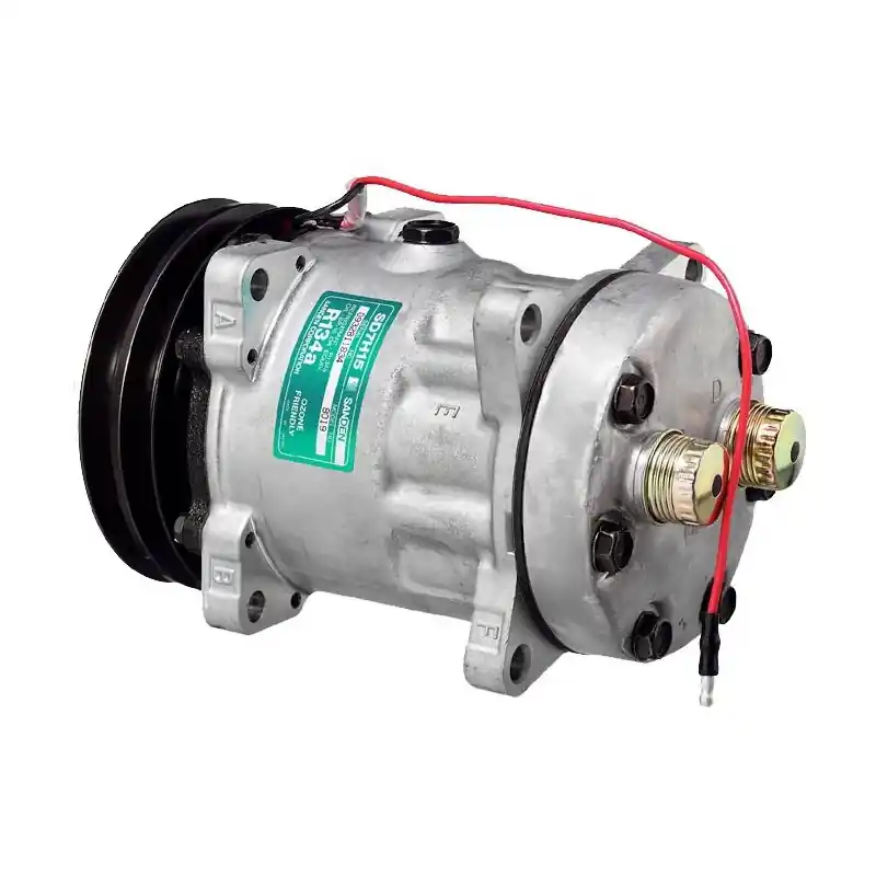 1101027 SPRĘŻARKA / KOMPRESOR KLIMATYZACJI SANDEN SD7H15 125MM 2GA 12V H/ROT TYP MD LANDINI 75F Nowość